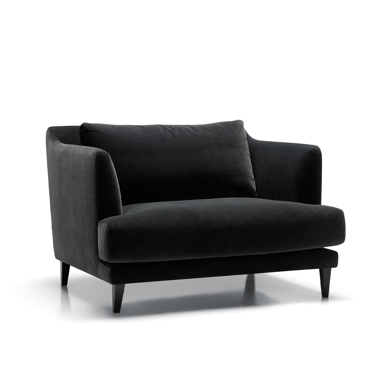 Black and white sofa 2024 and loveseat