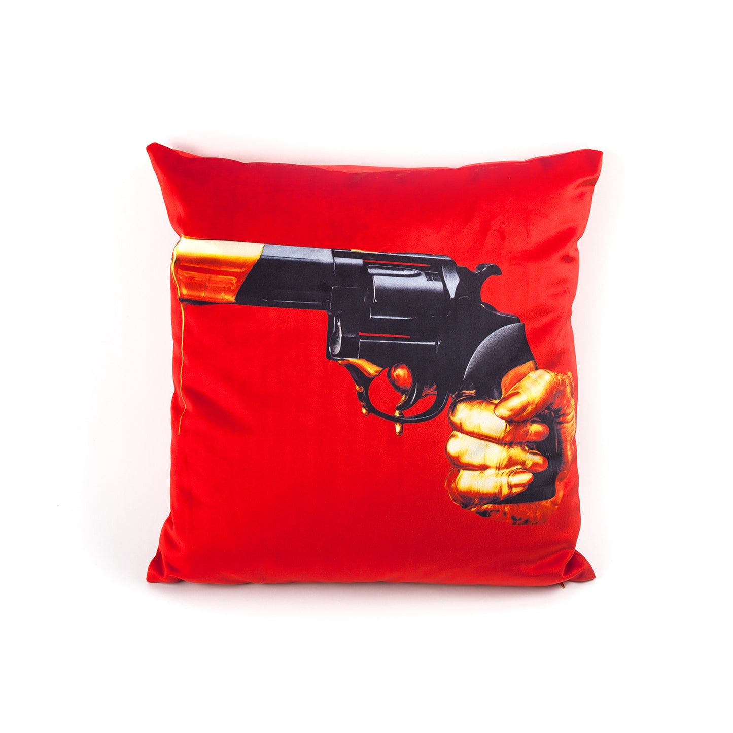 Revolver Cushion Cover - Red