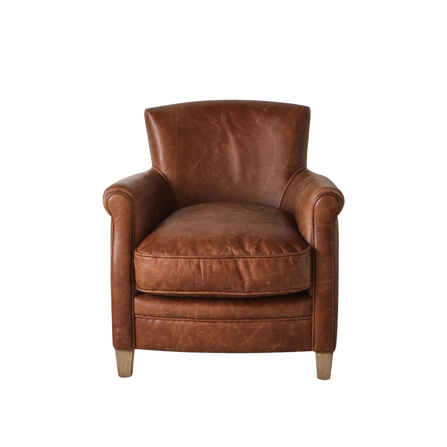 Marmalade Chair -  Vintage Brown Leather