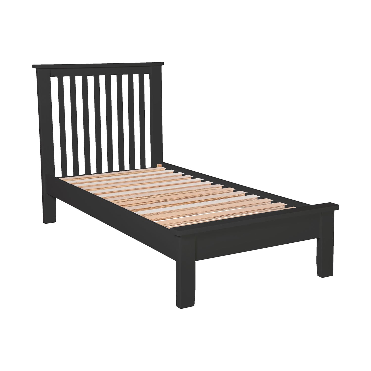 Hambleden Charcoal Bedframe - 3ft