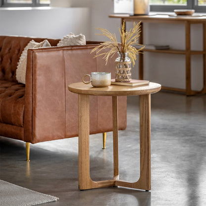 Maurice Side Table: Natural