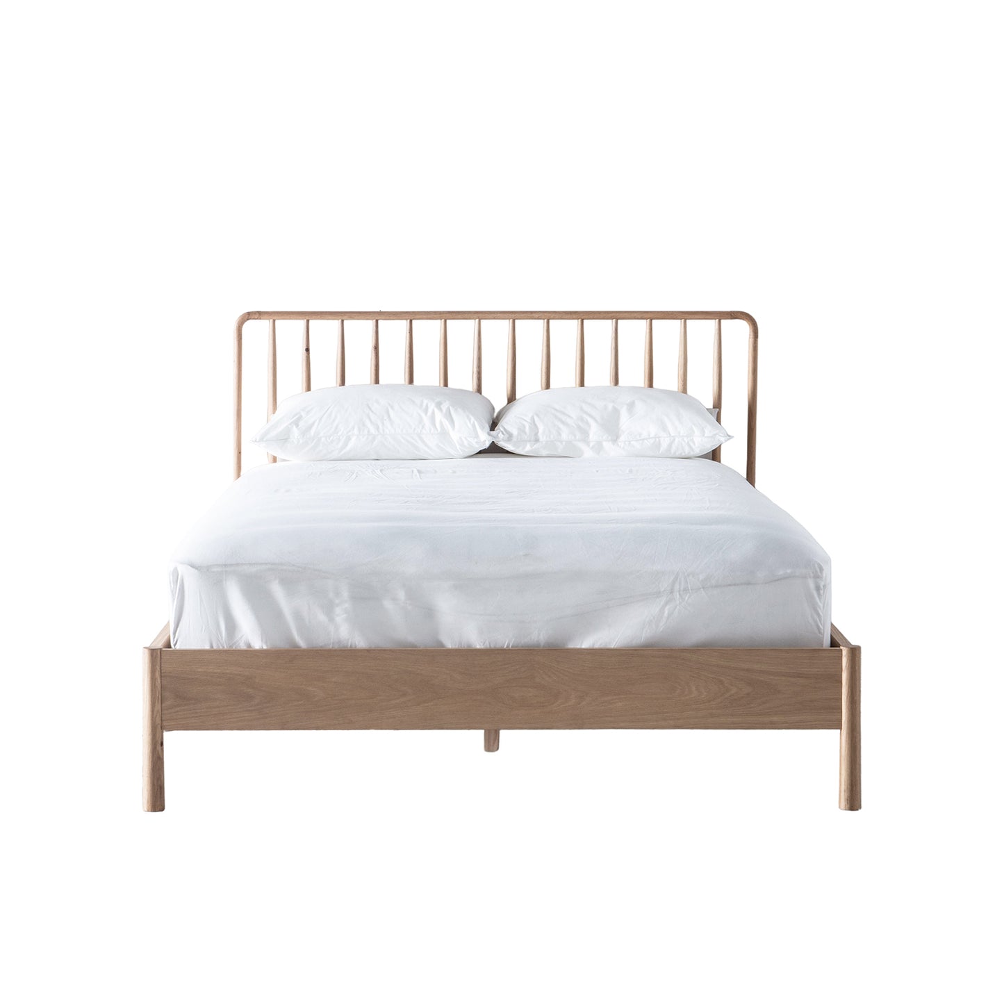 Shaker Kingsize Bed - Oak