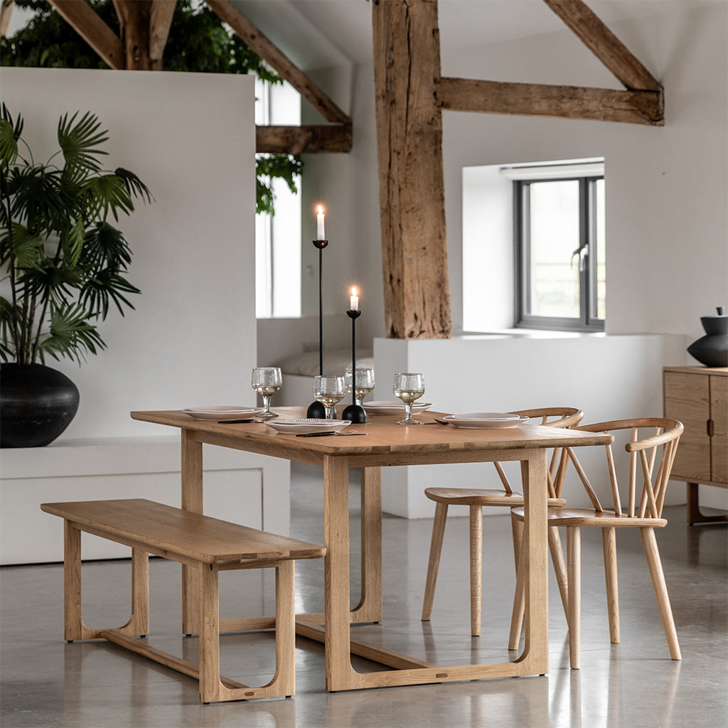 Maurice Oak Dining Furniture at BF Home