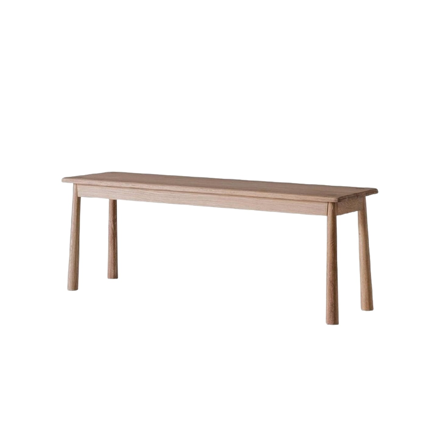 Shaker Dining Bench - Oak