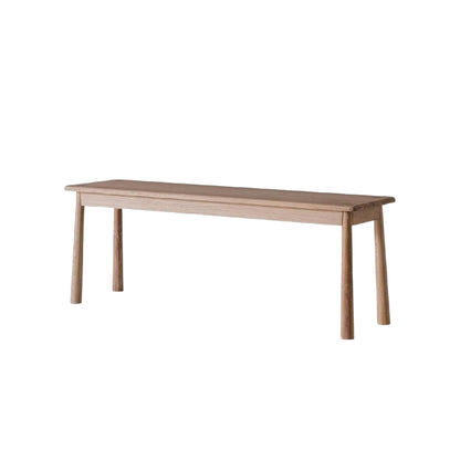 Shaker Dining Bench - Oak