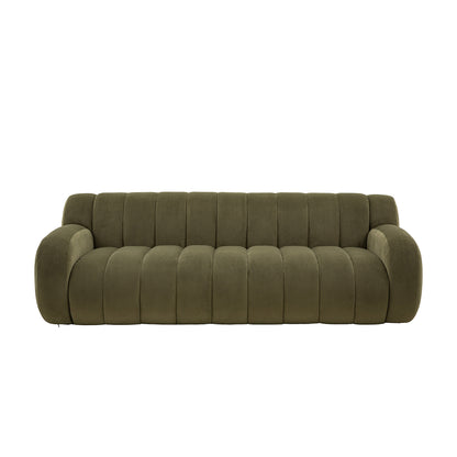 Elsa 3 Seater Sofa - Moss