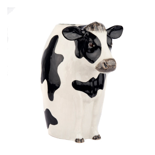 Friesian Cow Flower Vase