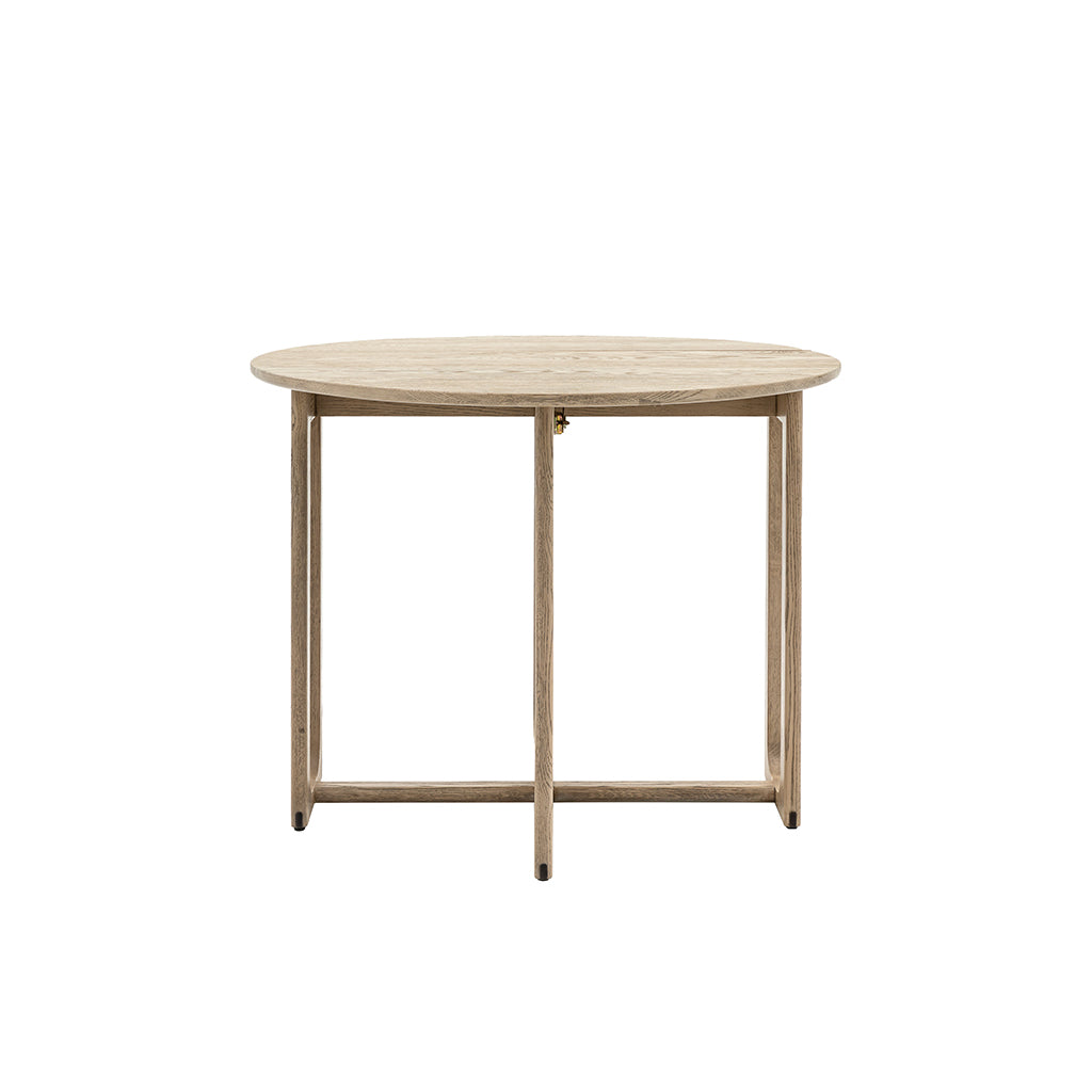 Maurice Folding Dining Table - Smoked