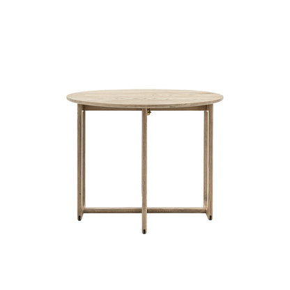 Maurice Folding Dining Table - Smoked