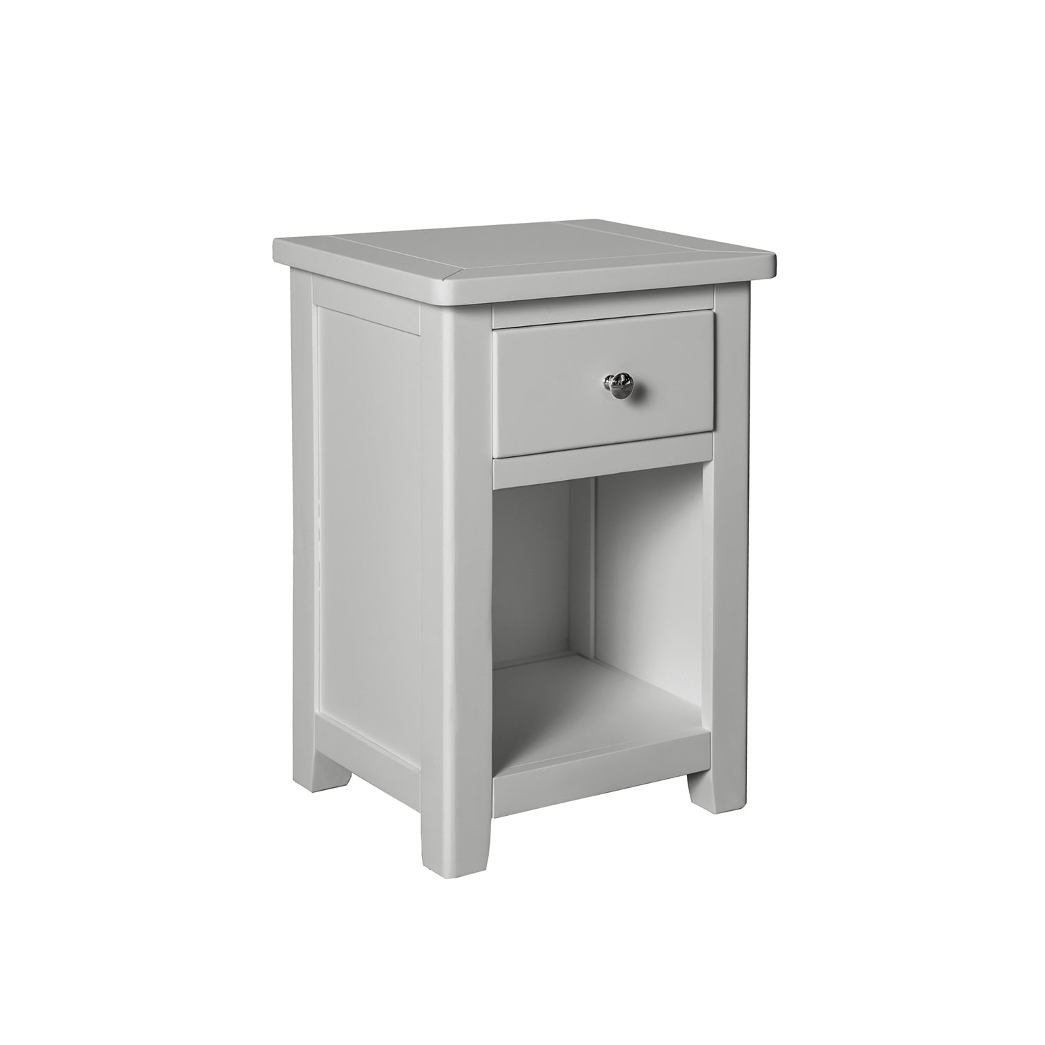 Hambleden 1 Drawer Bedside - Grey