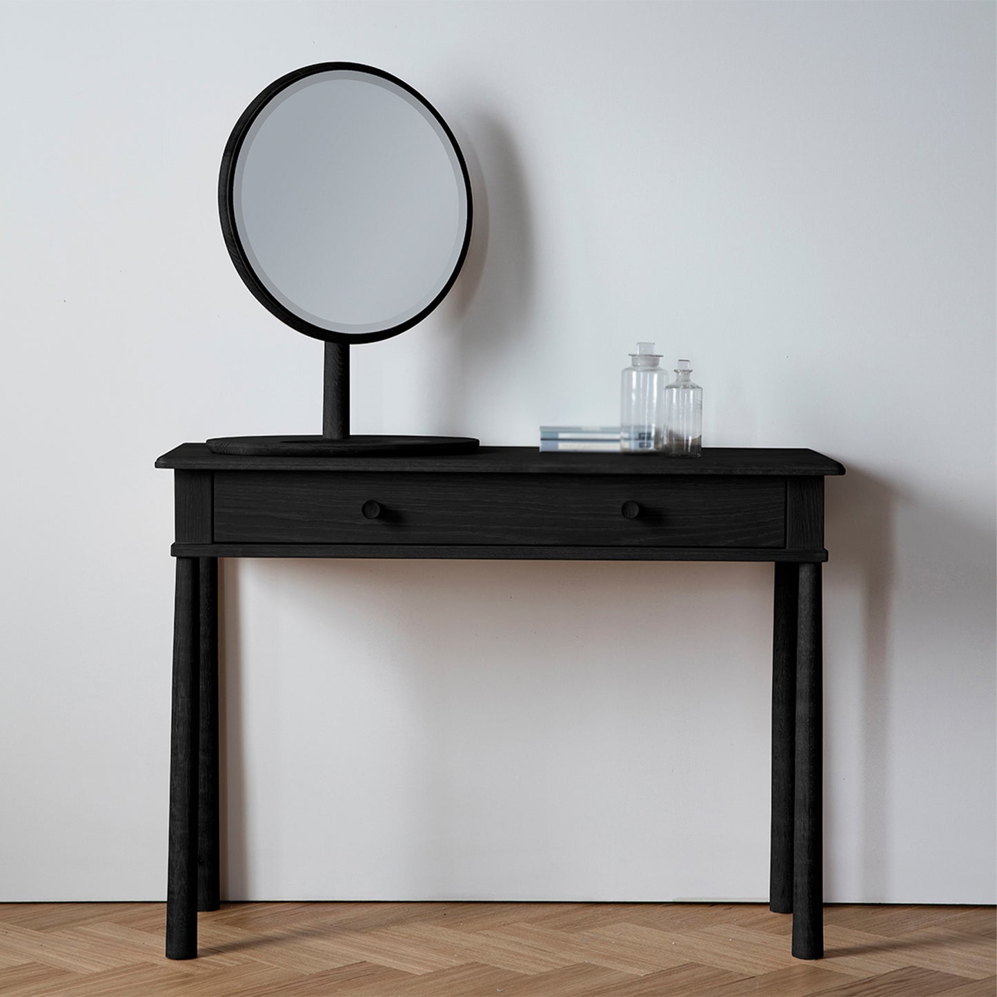 Shaker Dressing Mirror - Black