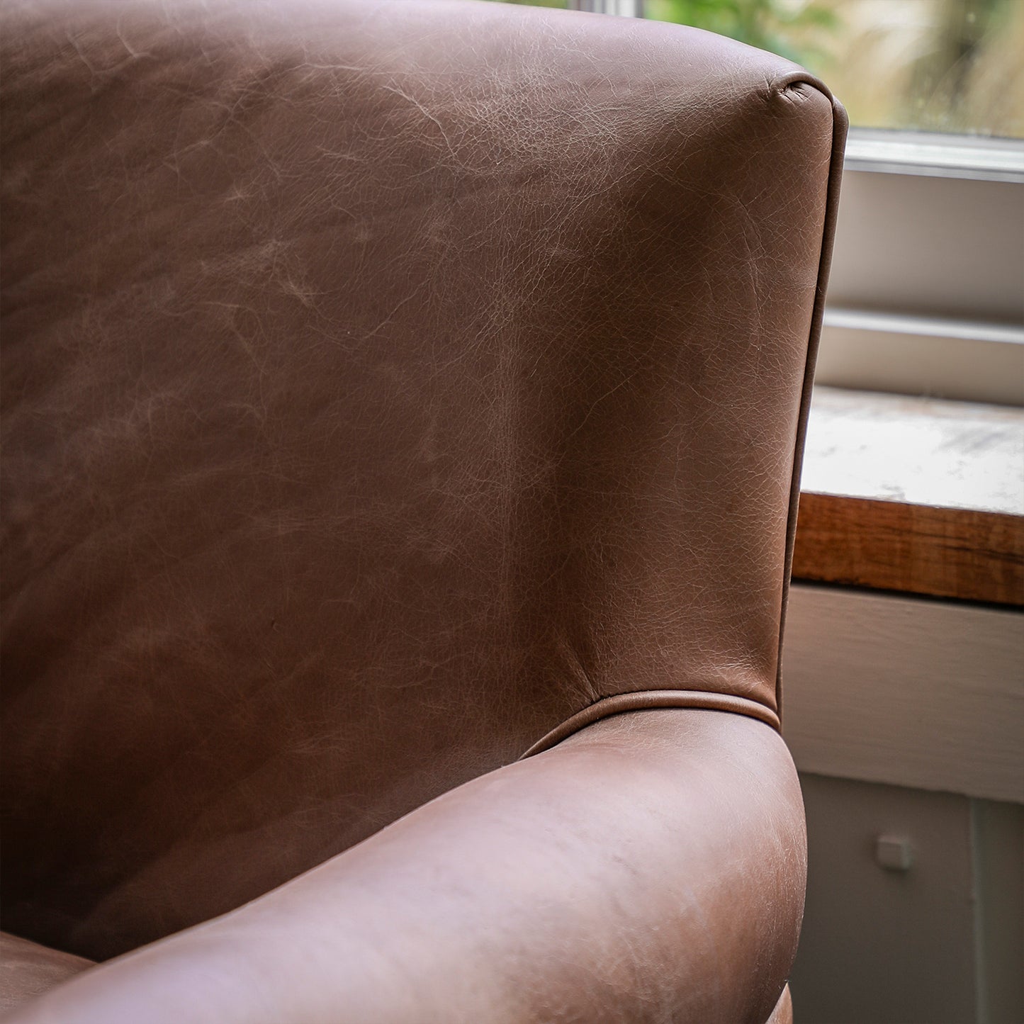 Marmalade Chair -  Vintage Brown Leather