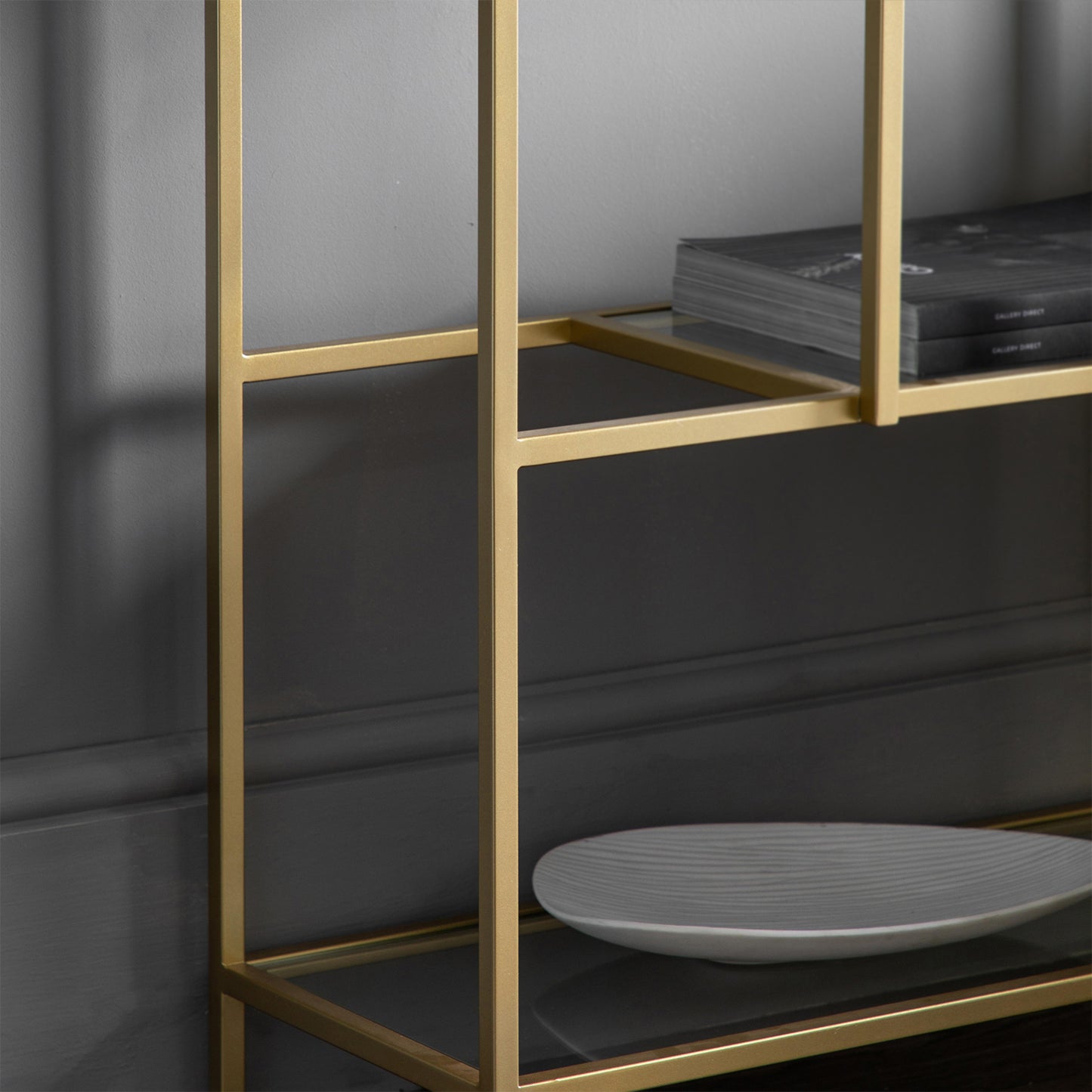 Ezra Display Unit - Champagne