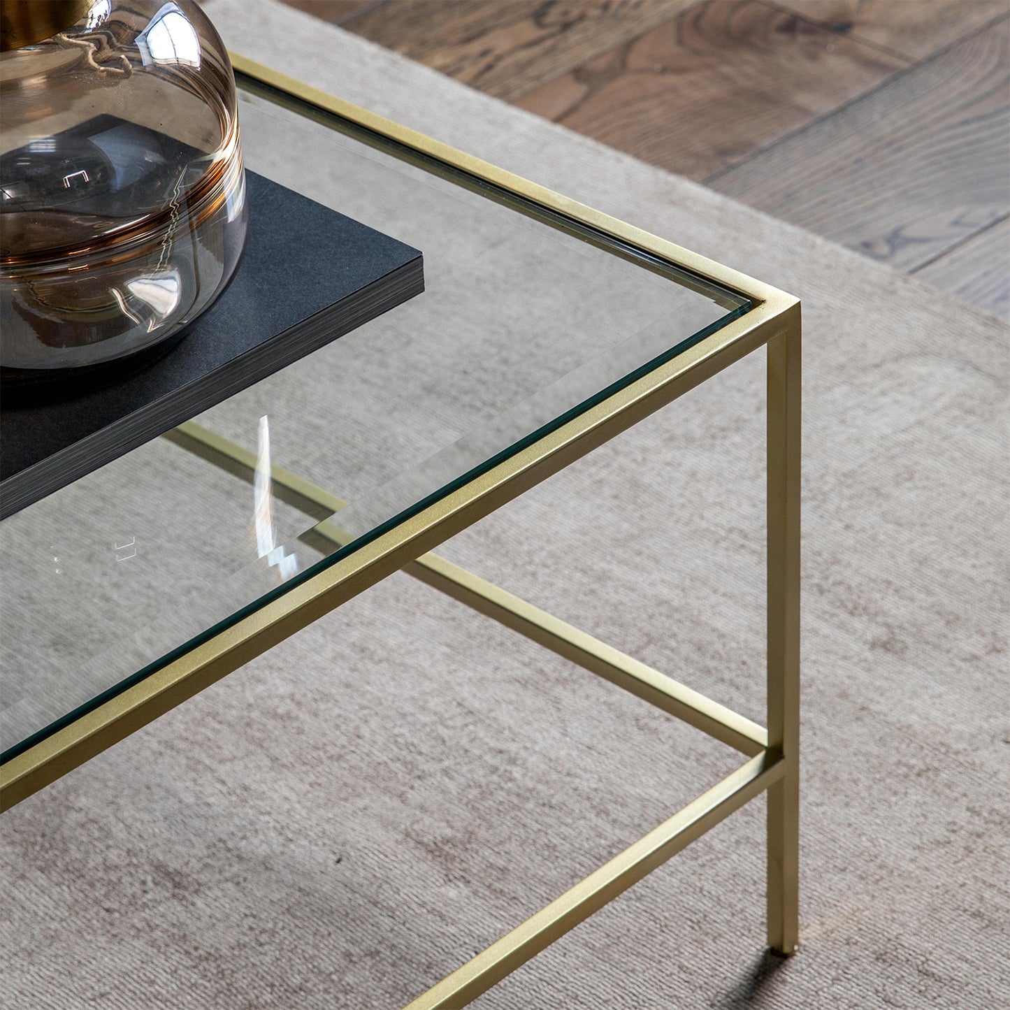 Ezra Coffee Table - Champagne