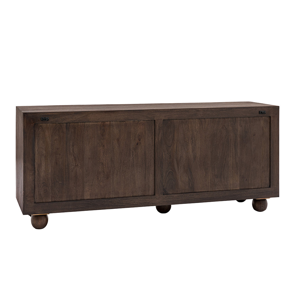 Lilia 4 Door Sideboard - Walnut