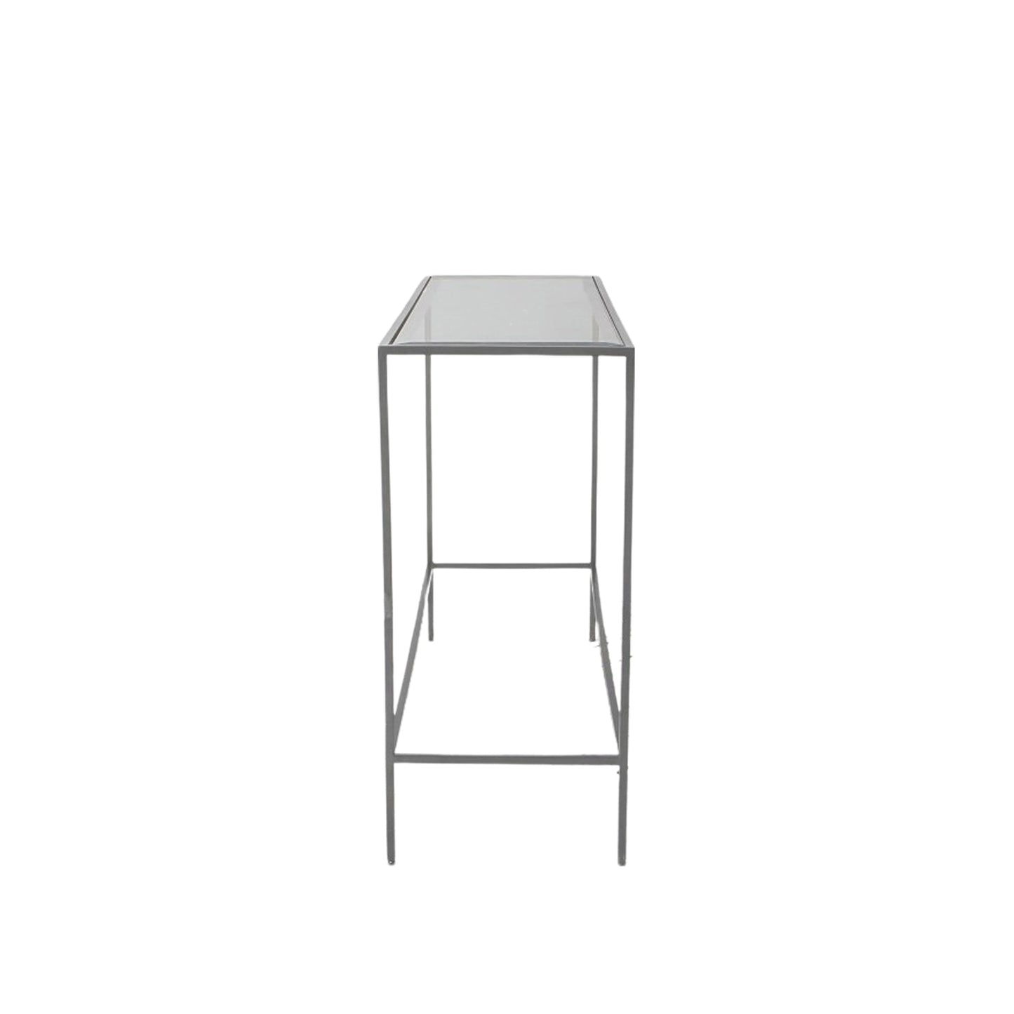 Ezra Console Table - Silver