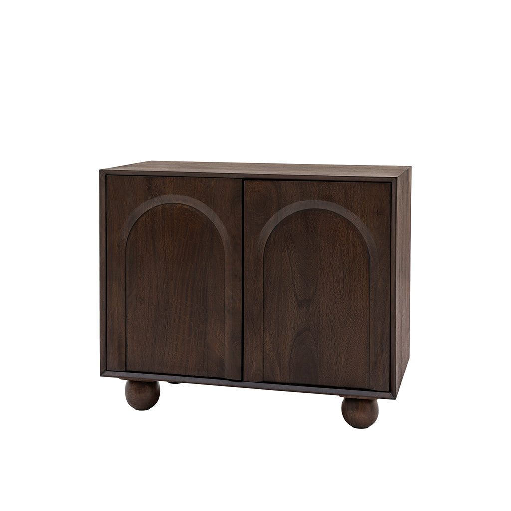 Lilia 2 Door Sideboard - Walnut