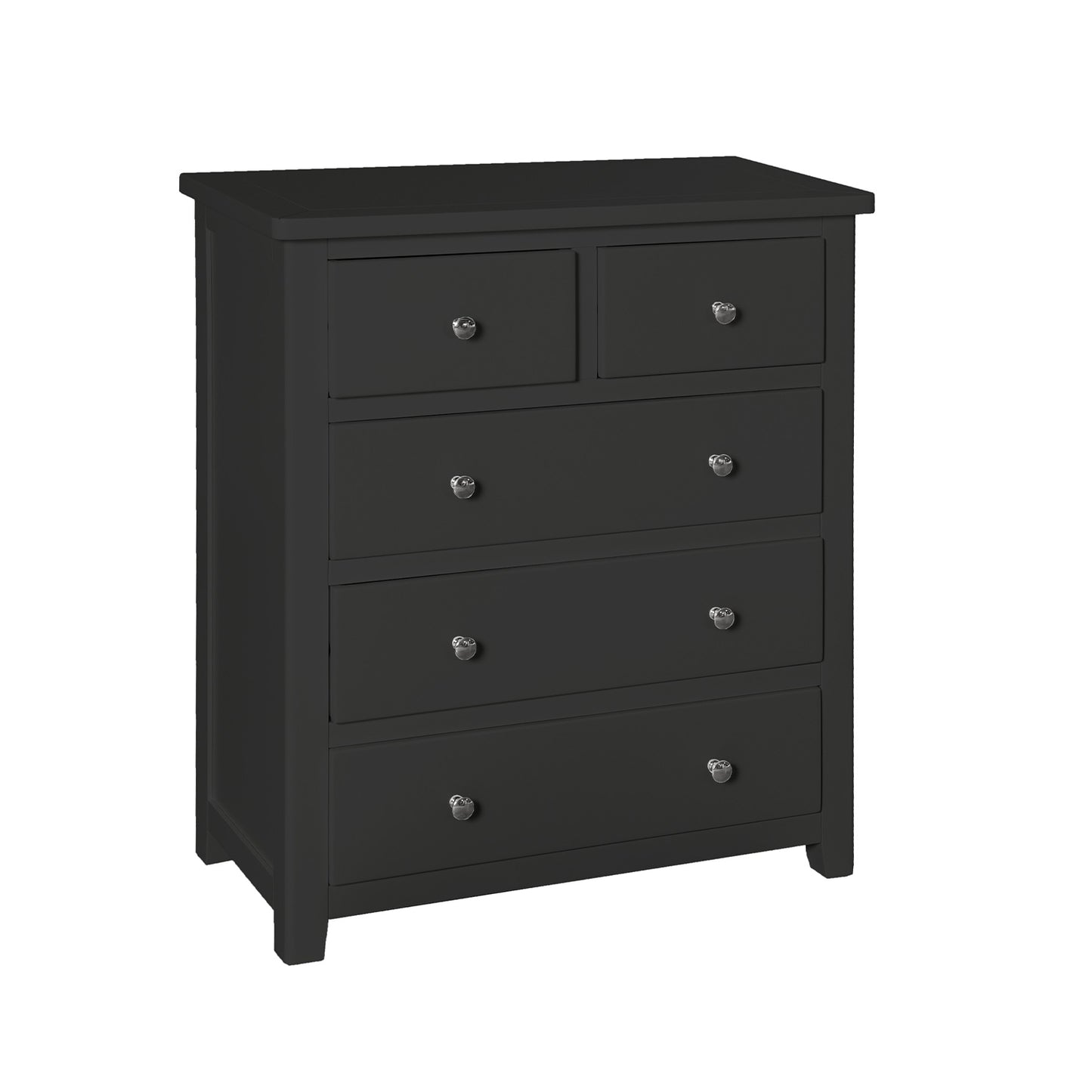 Hambleden 2 Over 3 Chest - Charcoal