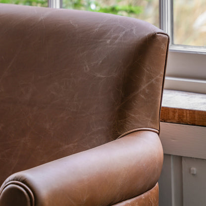 Marmalade Sofa -  Vintage Brown Leather