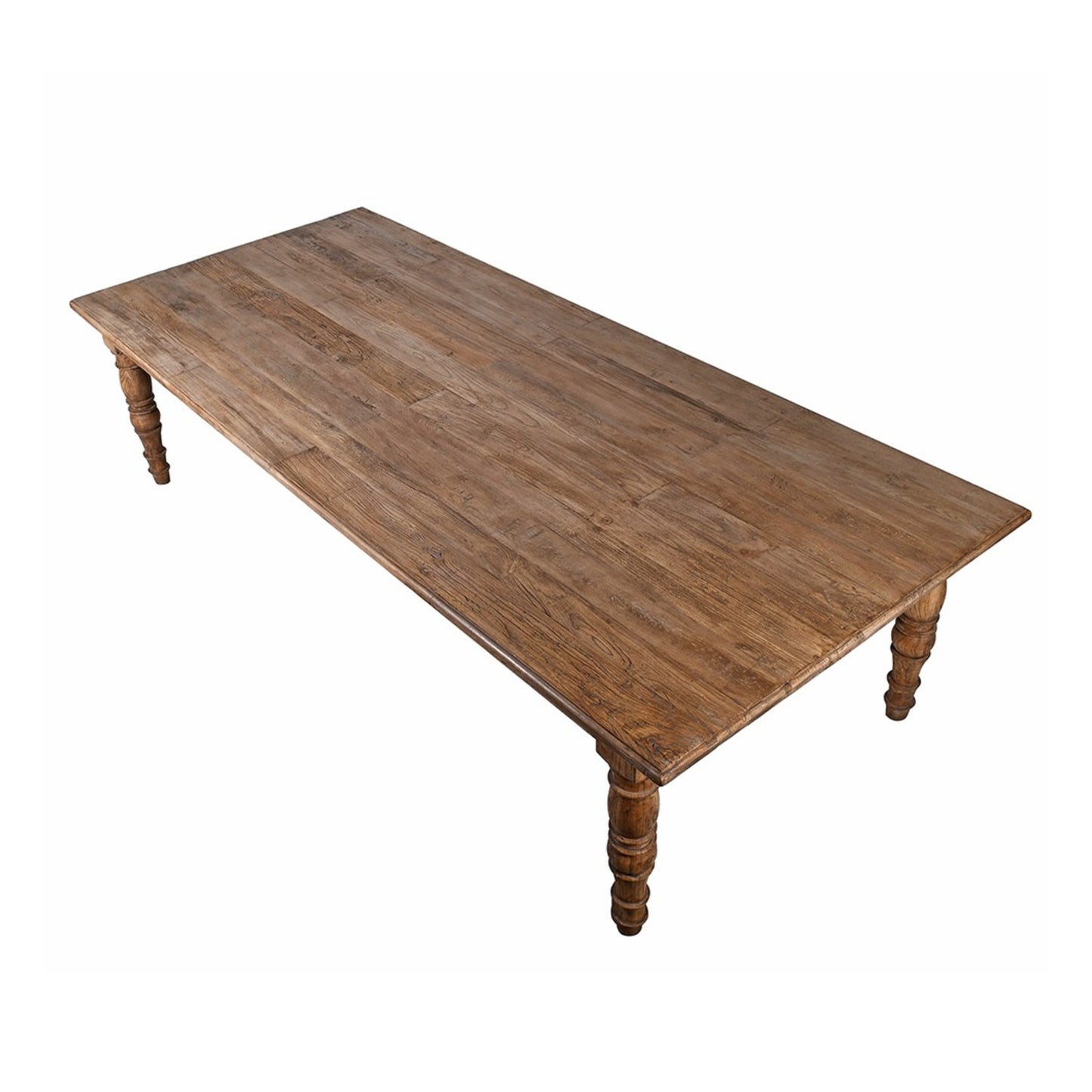 Reclaimed Elm Dining Table - 300x130cm