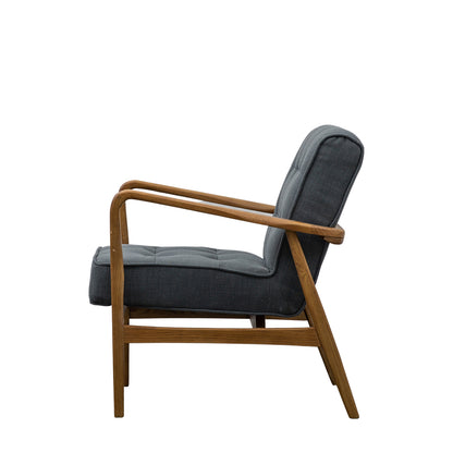 Gilbert Armchair - Dark Grey