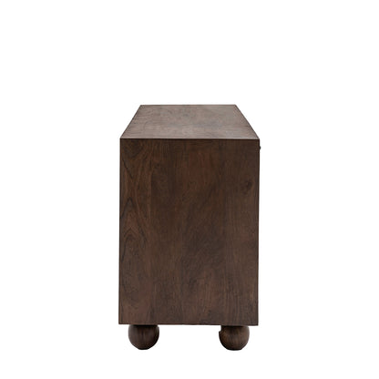 Lilia 4 Door Sideboard - Walnut