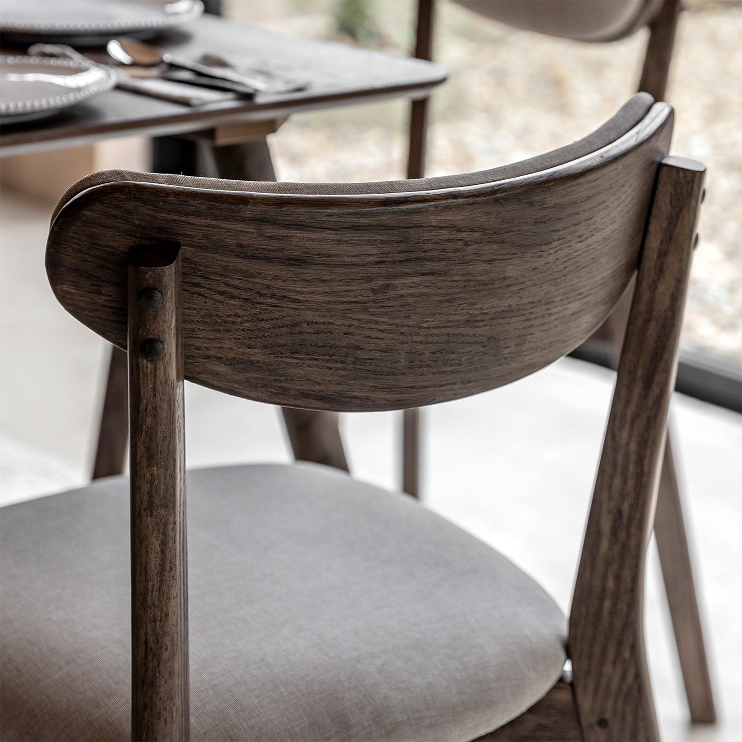 Laia Dining Chair - Smoked