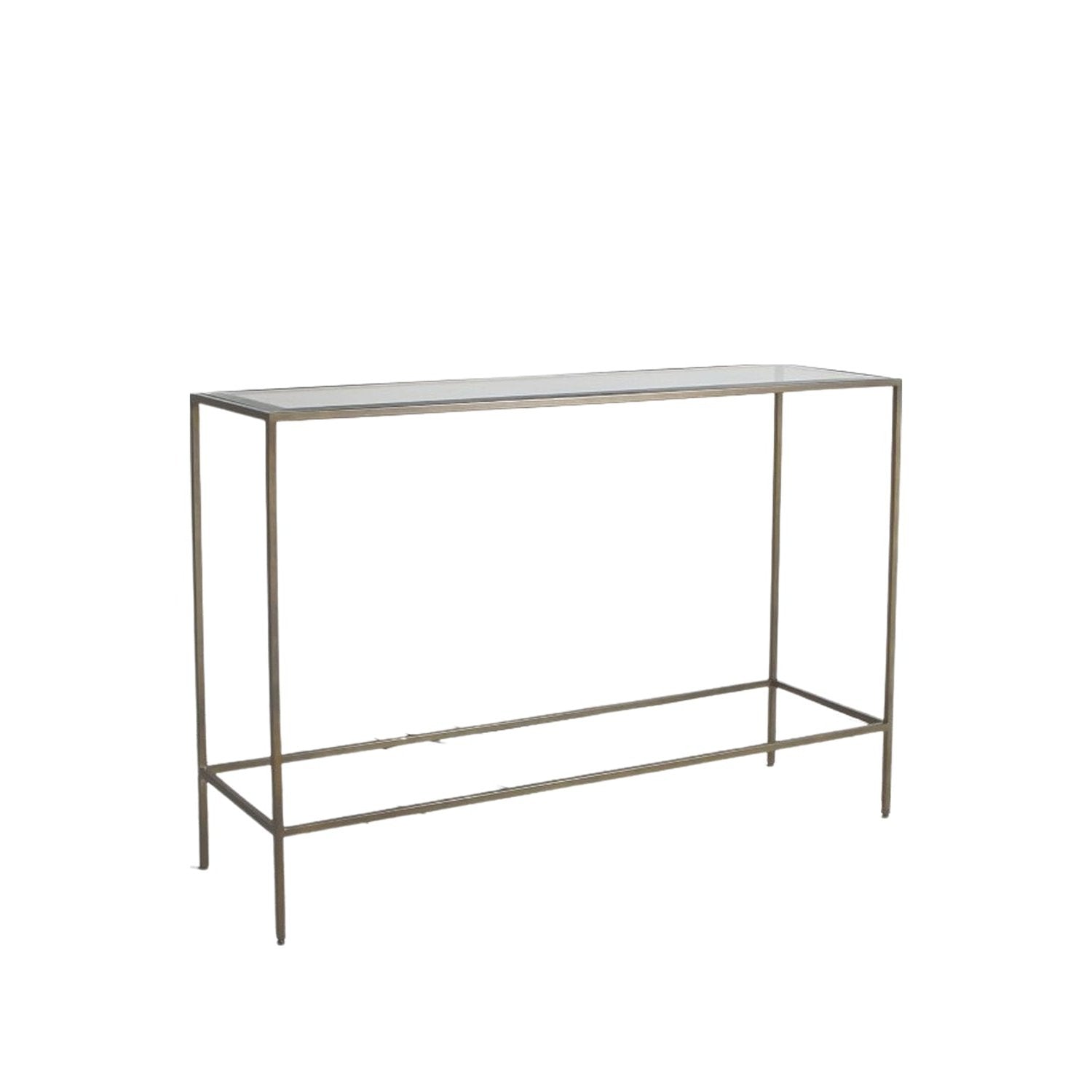 Ezra Console Table - Champagne