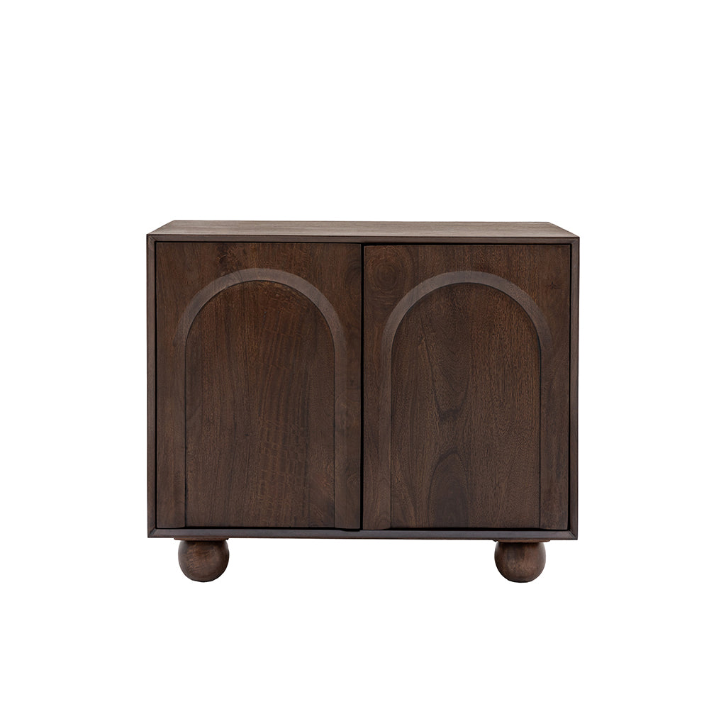 Lilia 2 Door Sideboard - Walnut