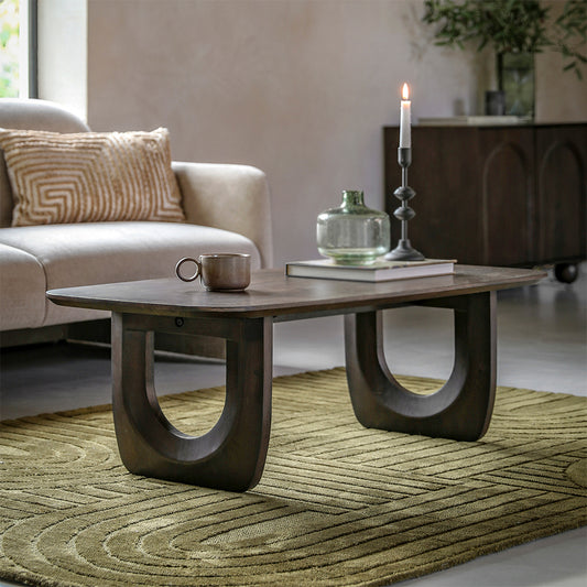 Lilia Coffee Table - Walnut