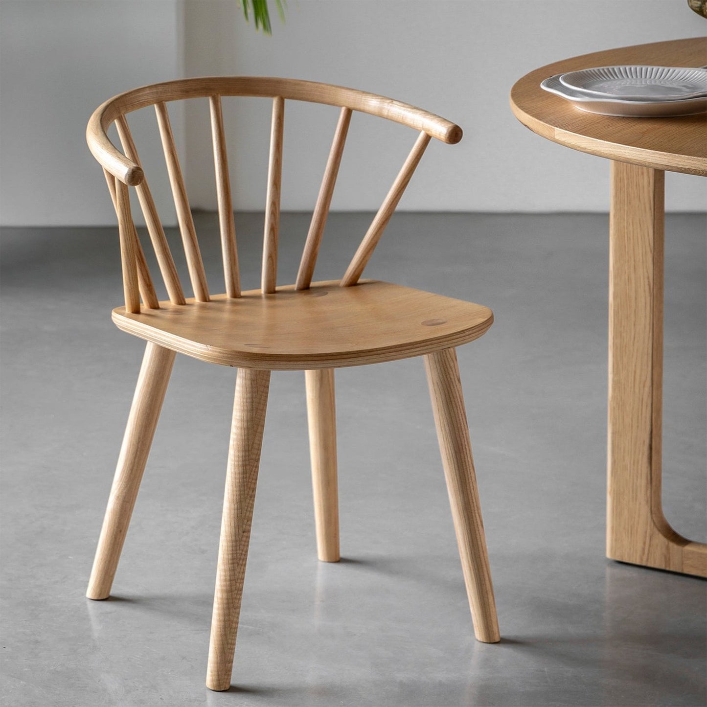 Maurice Dining Chair:- Natural