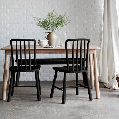 Shaker Dining Bench - Oak