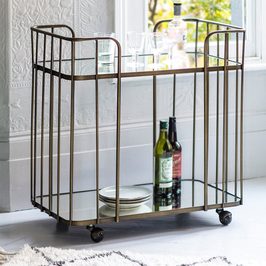 Kingston Drinks Trolley - Bronze