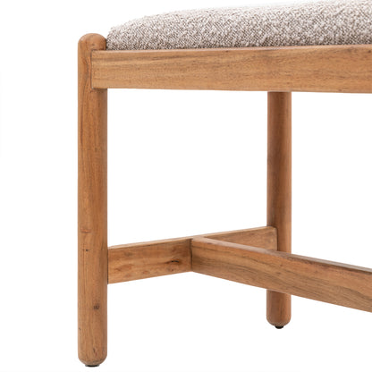 Riya Dining Bench - Natural