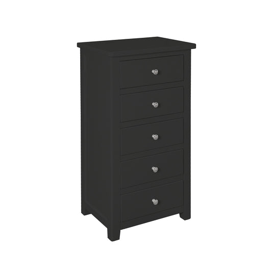 Hambleden 5 Drawer Chest - Charcoal