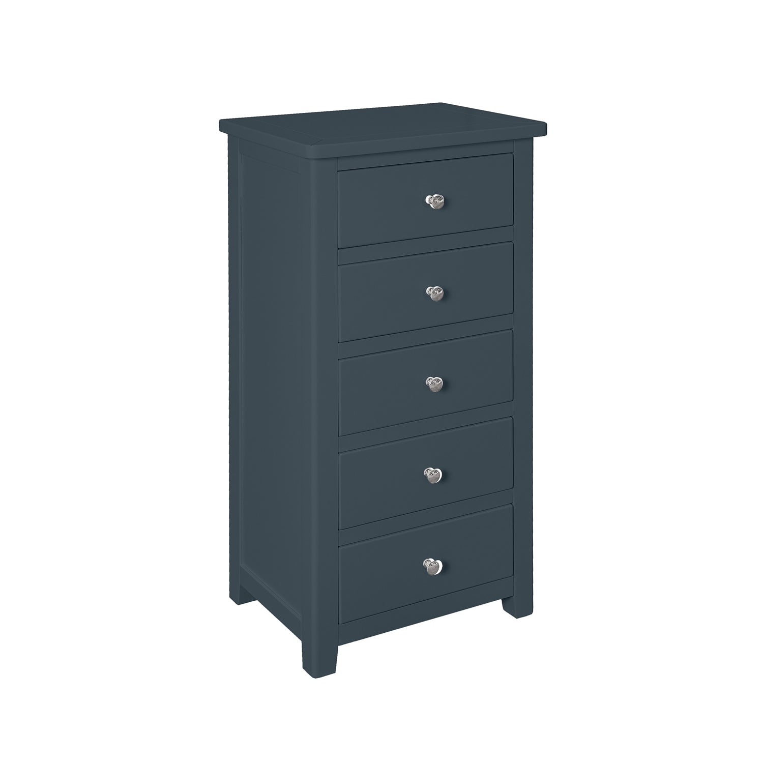 Hambleden 5 Drawer Chest - Blue