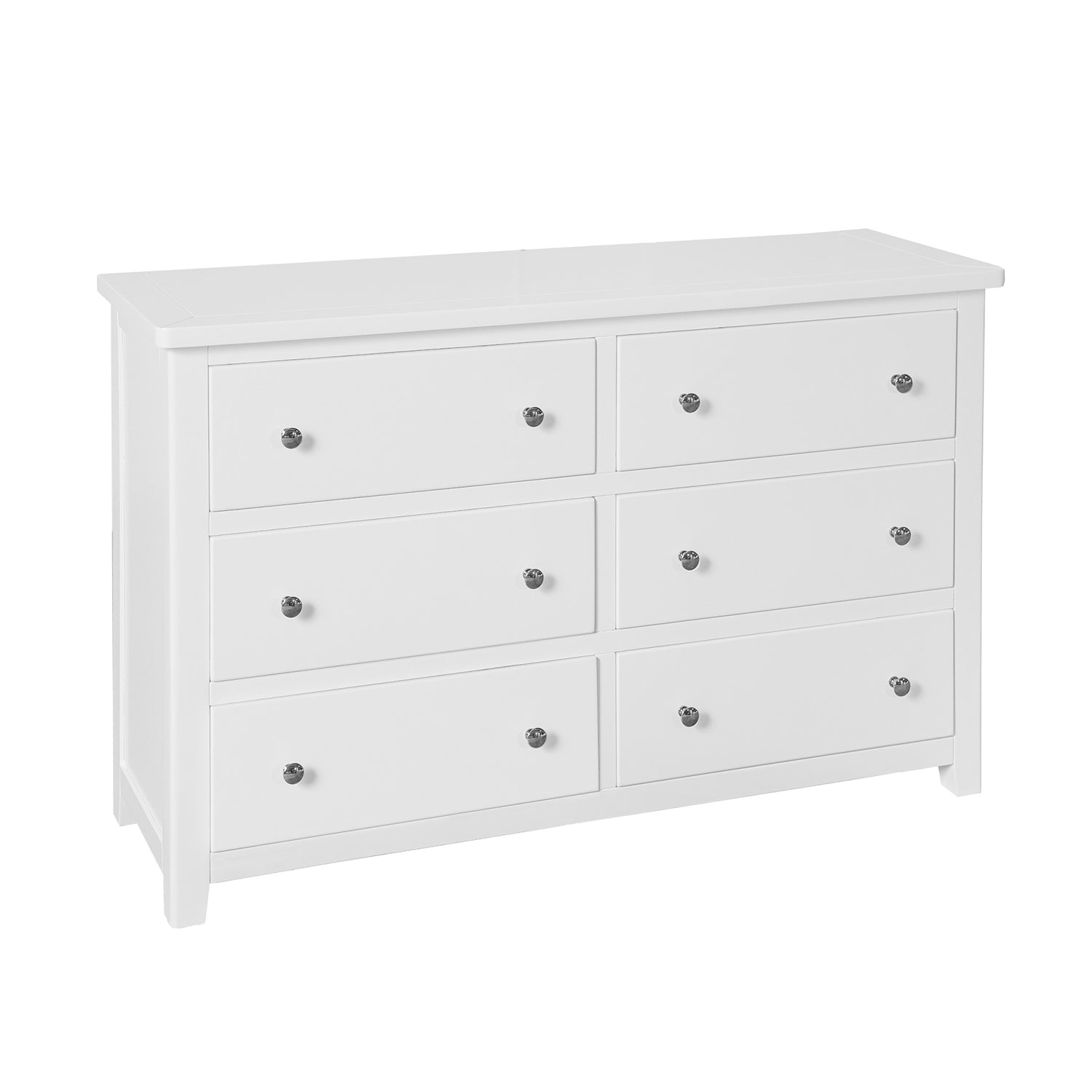 Hambleden 6 Drawer Chest - White