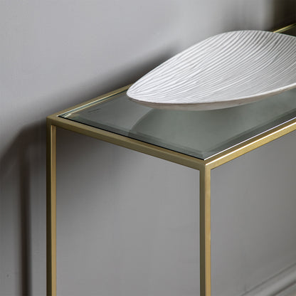 Ezra Console Table - Champagne