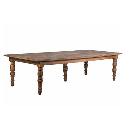 Reclaimed Elm Dining Table - 300x130cm