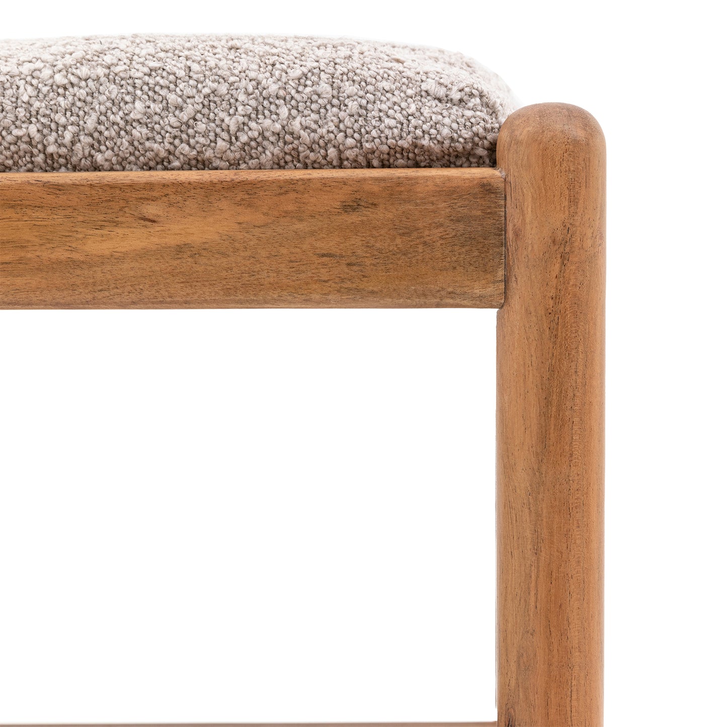 Riya Dining Bench - Natural