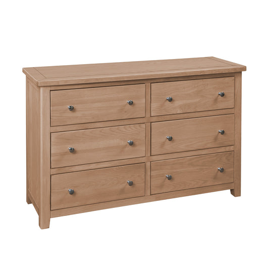 Hambleden 6 Drawer Chest - Oak