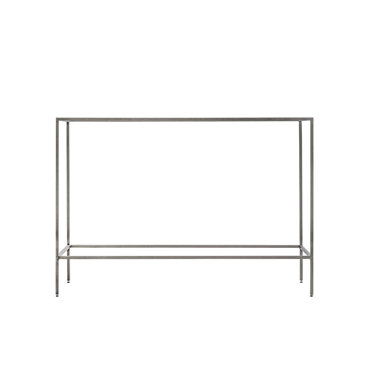 Glass & Champagne Console Table