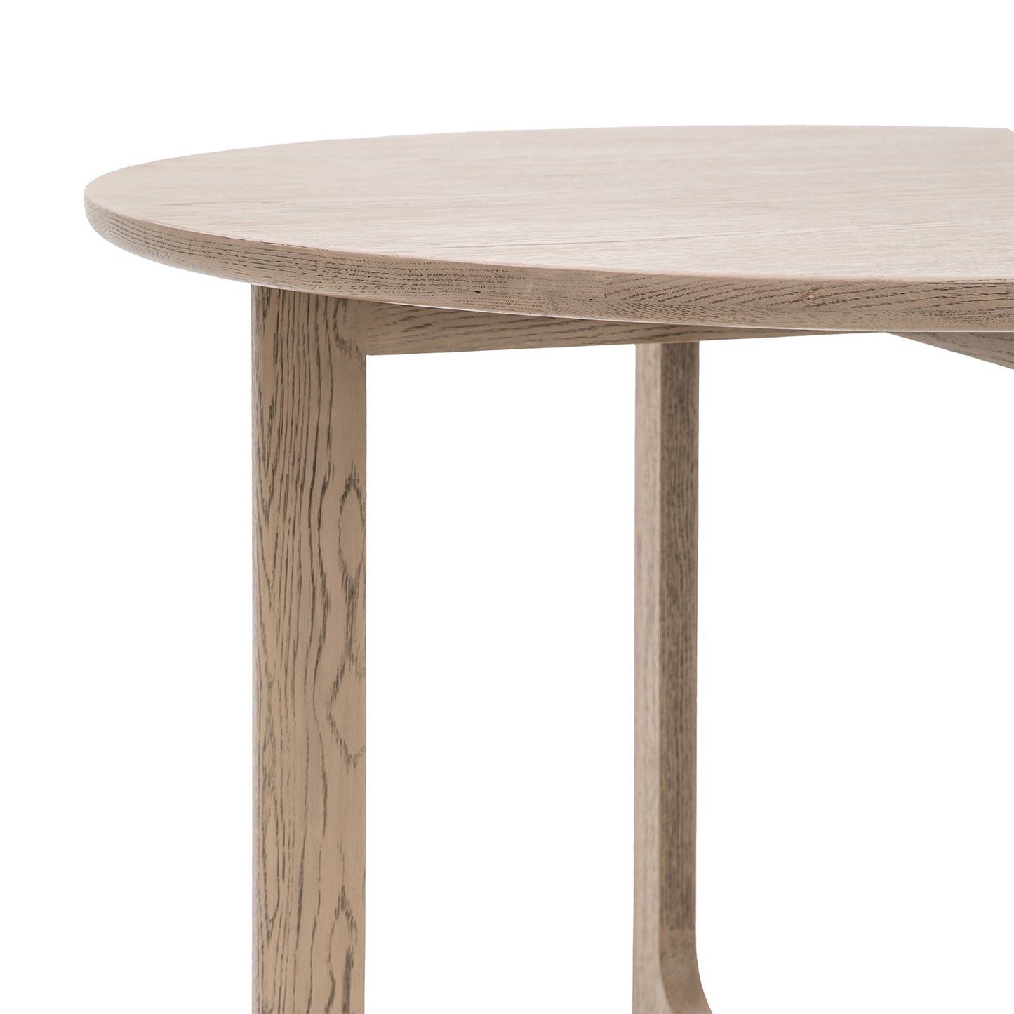 Maurice Round Dining Table - Smoked