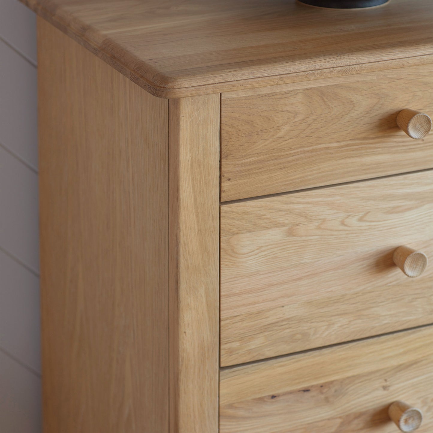 Shaker 5 Drawer Chest - Oak