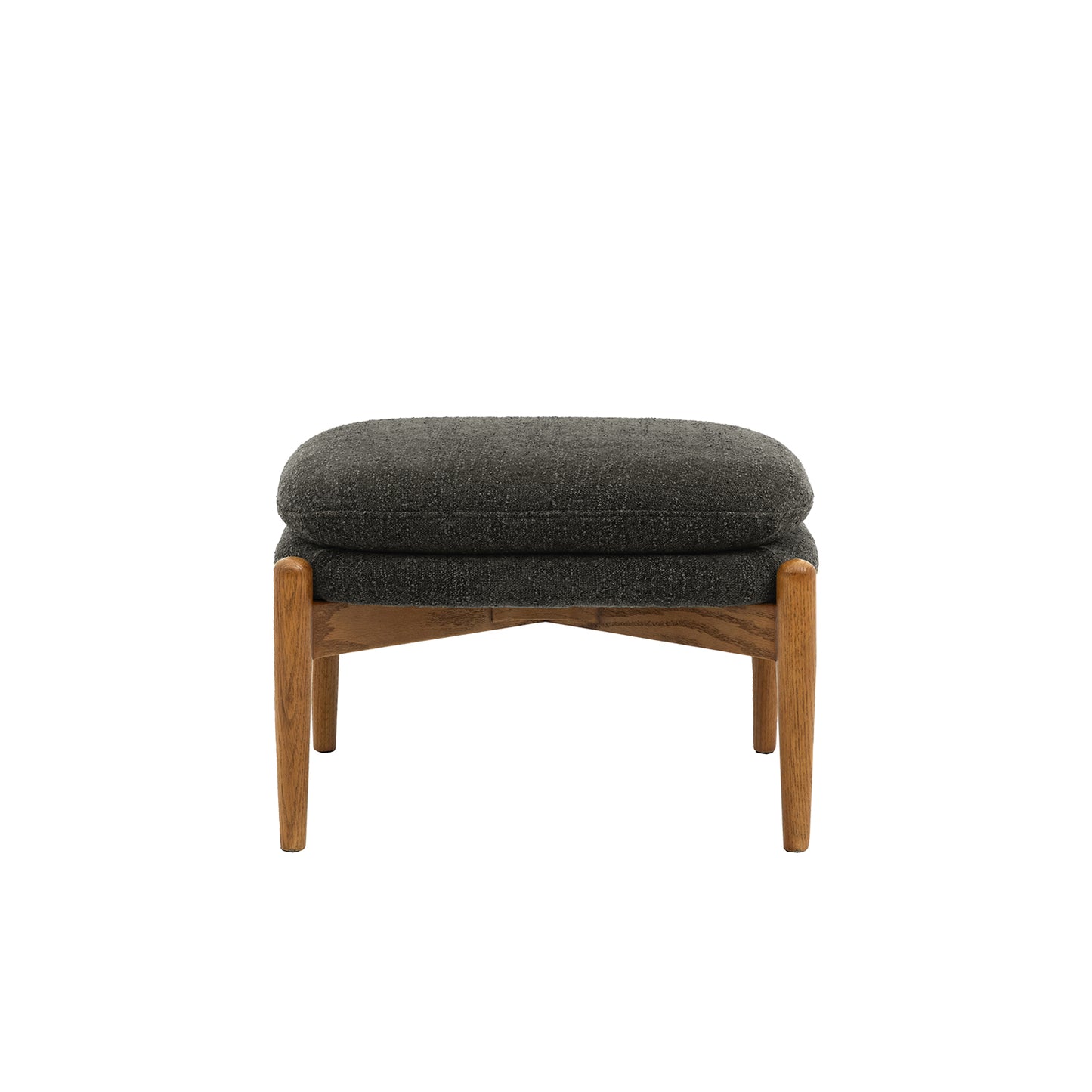 Tate Footstool - Charcoal