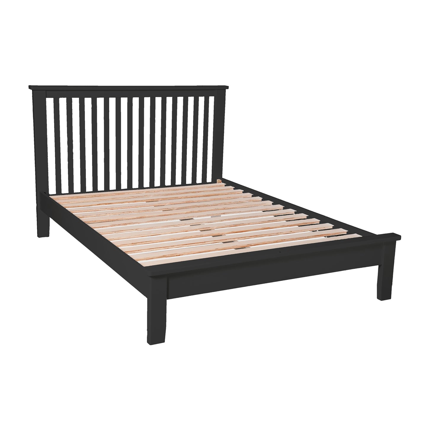 Hambleden Charcoal Bedframe - 4ft6