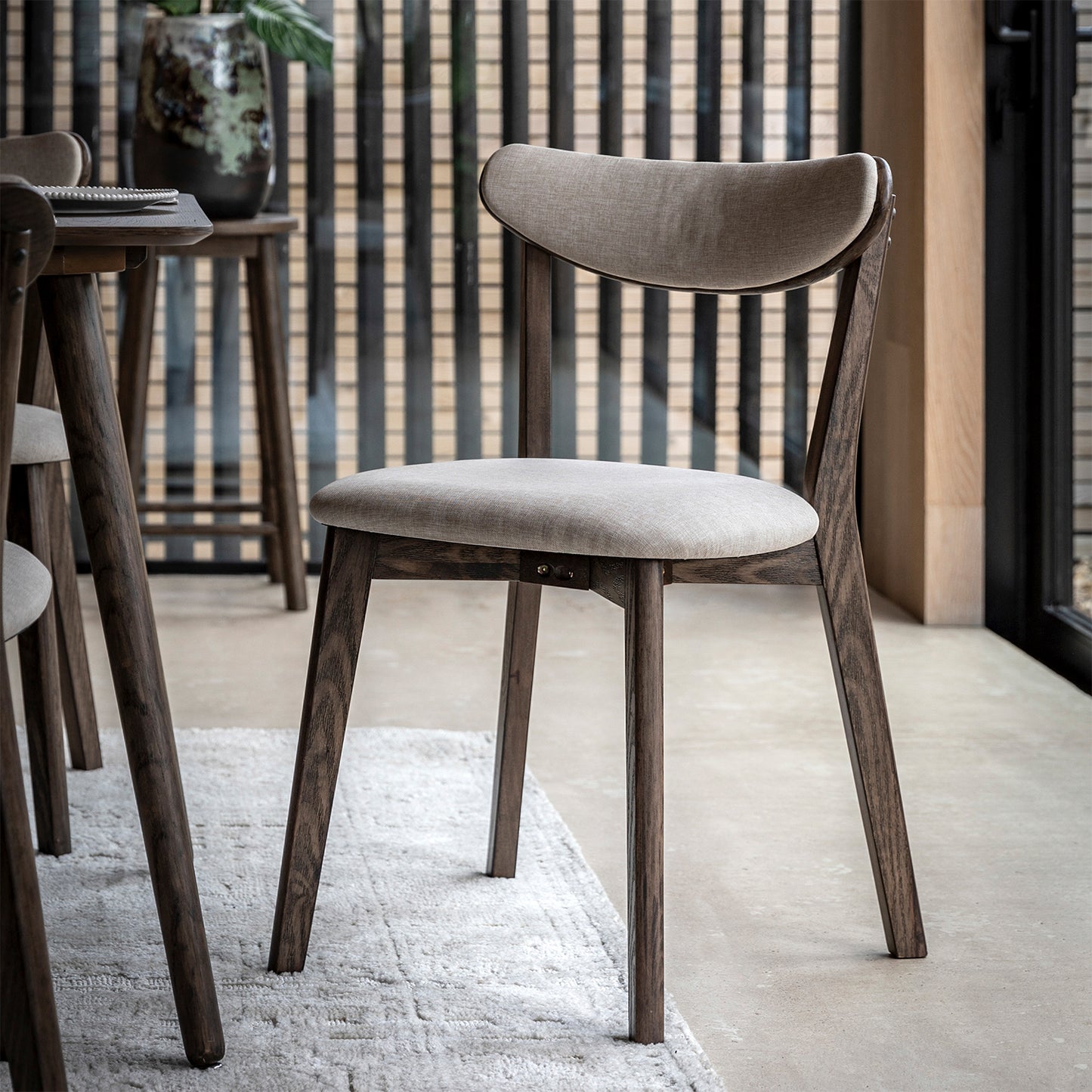 Laia Dining Chair - Smoked