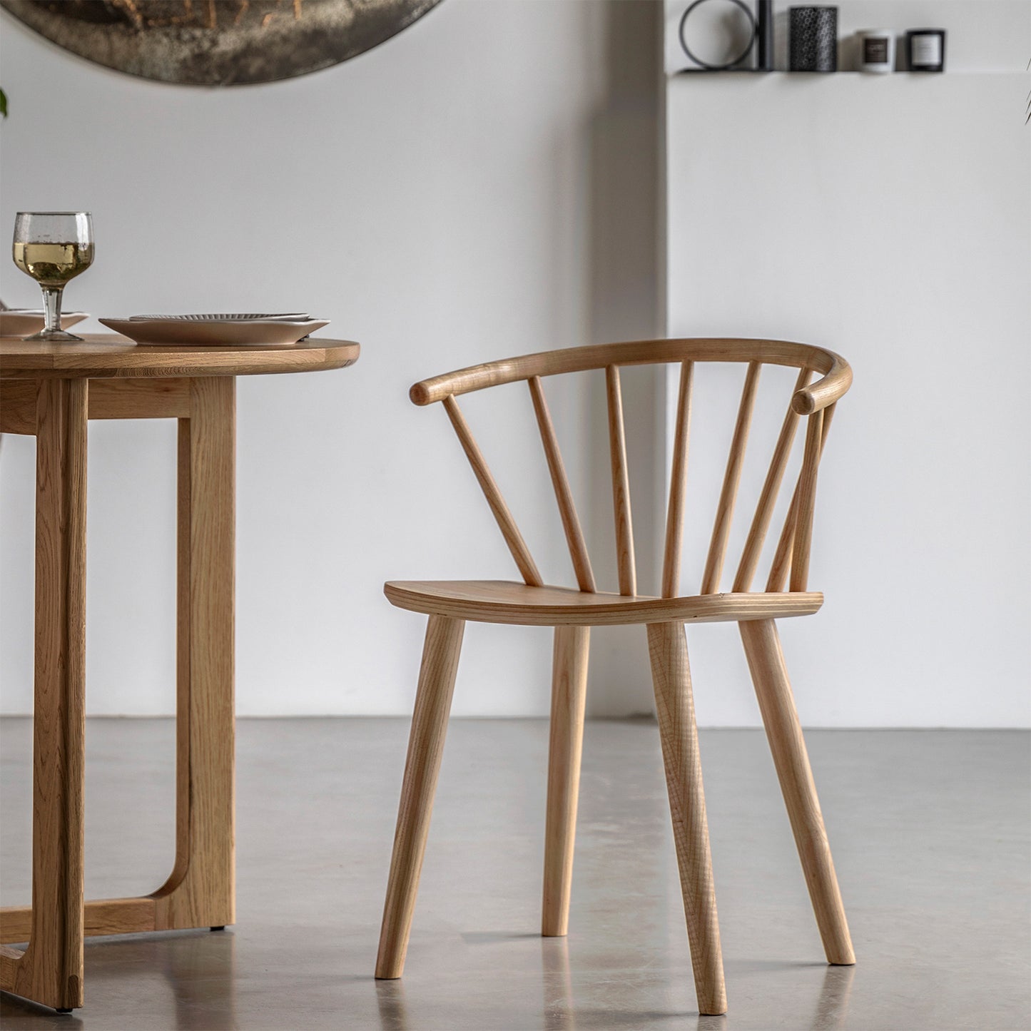 Maurice Dining Chair:- Natural