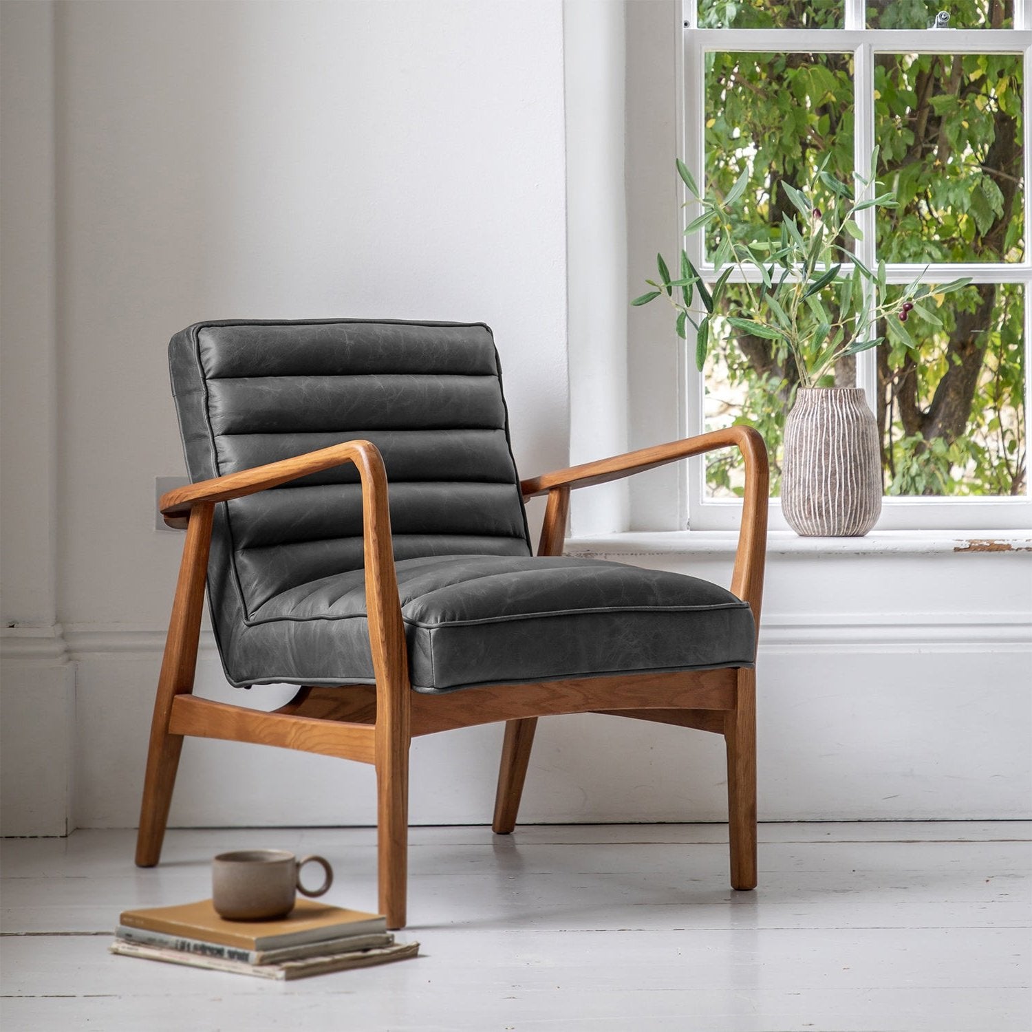 Tate Armchair - Antique Ebony