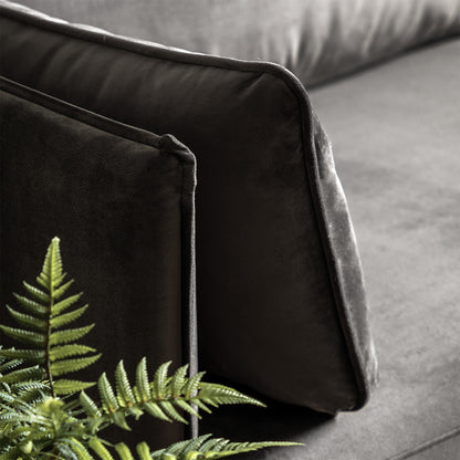 Turin Sofa - Truffle Velvet